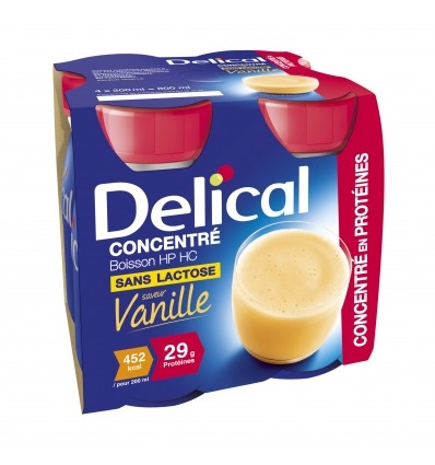 Delical boisson concentrée 4x200 ml