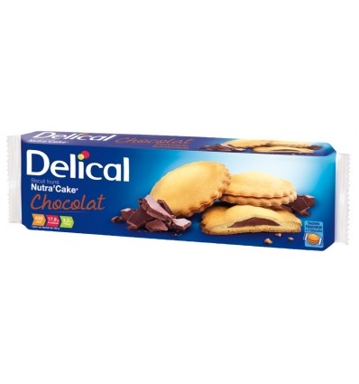 Biscuits protéinés Delical Nutra'cake 405g chocolat