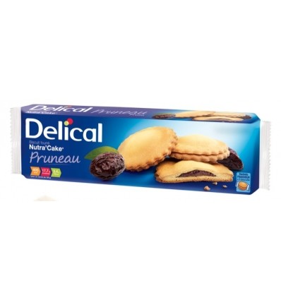Biscuits protéinés Delical Nutra'cake 405g pruneau