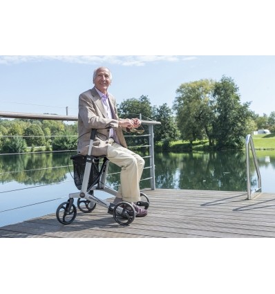 Rollator léger 4 roues Gemino 20
