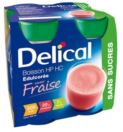Boisson HP HC Délical sans sucres 4x200 ml
