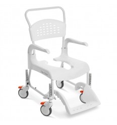 Chaise de douche ETAC Clean à hauteur réglable blanche