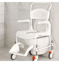 Chaise de douche ETAC Clean à hauteur réglable blanche