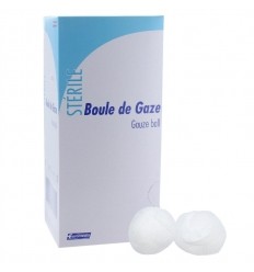 Boule de gaze stérile
