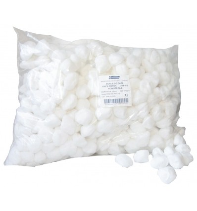 Boule de gaze ou boule non-tissé non stérile