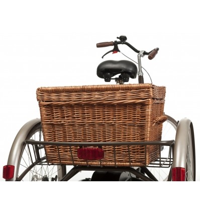 Panier adapté au Tricycle pour adulte vintage design 2219 avec assistance électrique