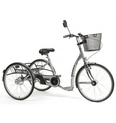 Tricycle adulte et senior handicap 3 roues 2219 Lagoon Vermeiren gris