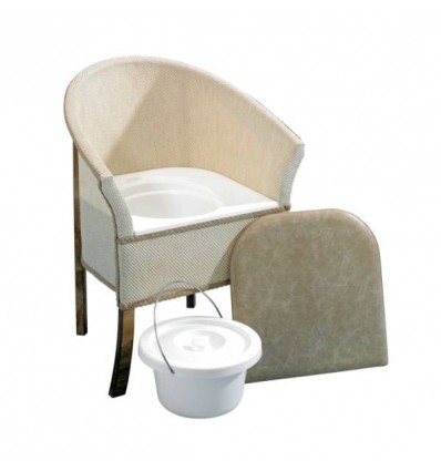 Chaise percée médicale en bois Homecraft design