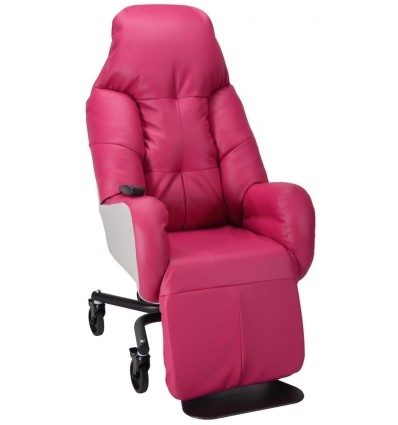 Fauteuil à pousser manuel Liberty II framboise