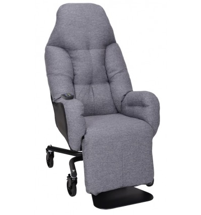 Fauteuil à pousser manuel Liberty II gris chiné