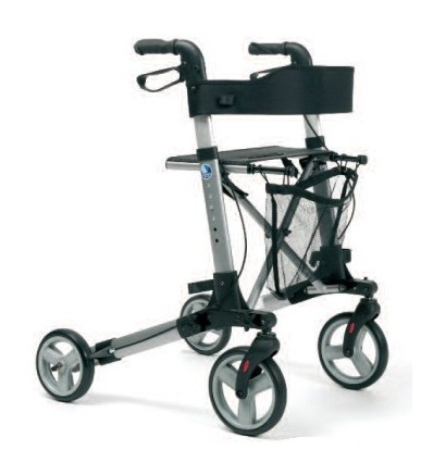 Rollator pliant ultra-léger Quadri-light gris