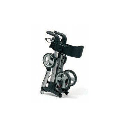Rollator pliant ultra-léger Quadri-light plié gris
