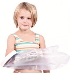 Protection pour plâtre ou pansement étanche pour avant-bras enfant