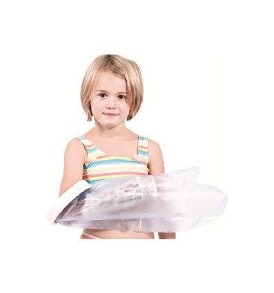 Protection pour plâtre ou pansement étanche pour avant-bras enfant