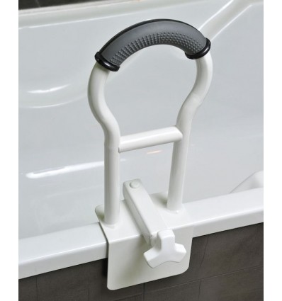 Barre d'accès au bain Securit blanc/noir