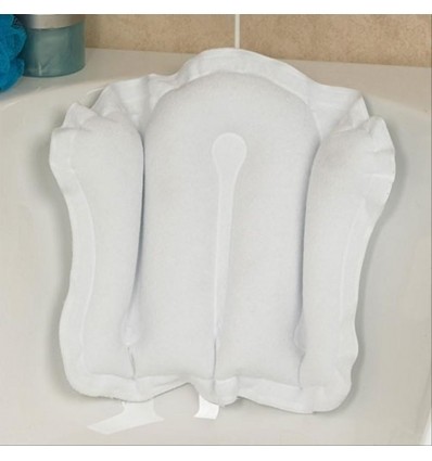 Coussin de bain gonflable confortable pour baignoire