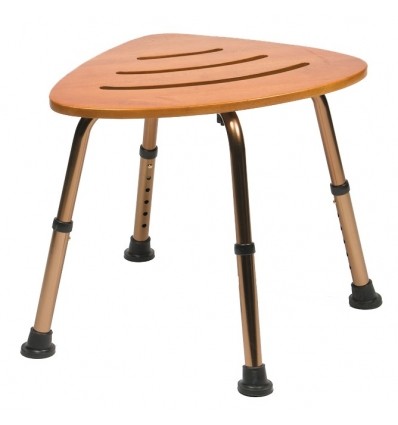 Tabouret de douche en bois Bamboo