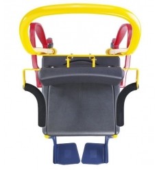 Assise et dossier réglables pour chaise enfant Augsburg