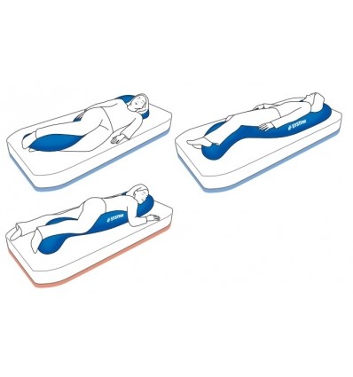 Coussin de décubitus semi latéral en microbilles Syst'am