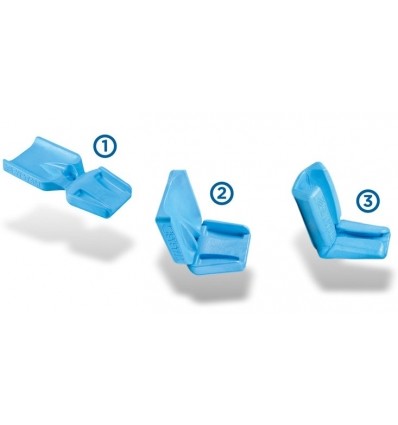 Talonnière enveloppante, livrée avec 1 housse