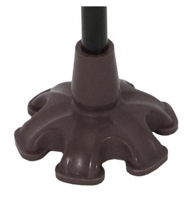 Embout de canne stabilisateur 6 pieds noir