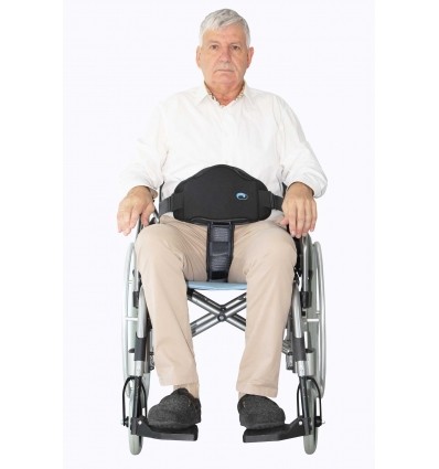 Ceinture de maintien modulable YZA pour fauteuil roulant avec sangle pelvien