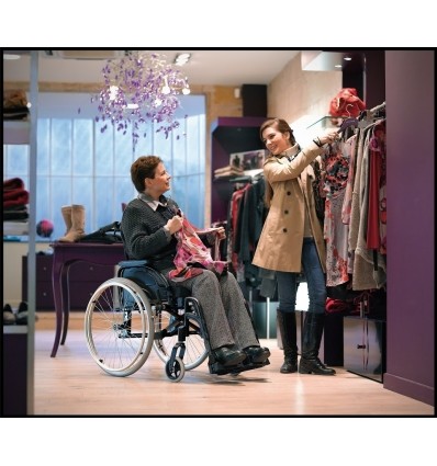 Fauteuil roulant avec dossier fixe Action 2 NG