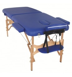 Table de massage pliante Kinbasic coloris bleu
