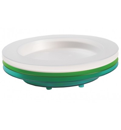 Assiette ultra-résistante Ergo