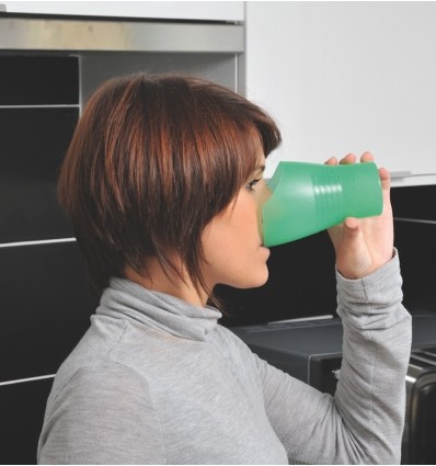 Verre à découpe nasale Ergo