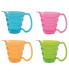 Pack color 20 tasses avec couvercles Ergo