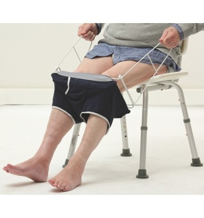 Enfile slip et culotte pliable