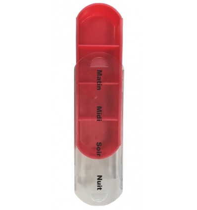 Pilulier semainier Evolution avec pochette