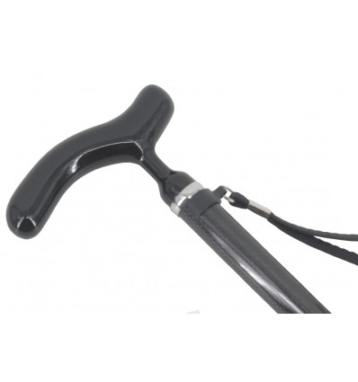 Canne de marche en carbone fixe