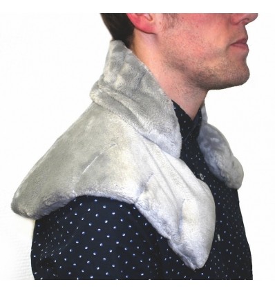 Couvre-épaules chauffant aux plantes