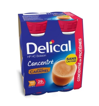 Boisson protéinée concentrée sans lactose Delical HP HC