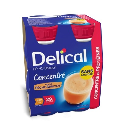 Boisson protéinée concentrée sans lactose Delical HP HC