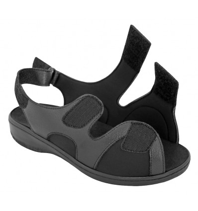 Chaussures femmes docteur comfort Chut Lea noir