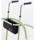 Déambulateur 2 roues avec panier de courses