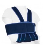 Echarpe contre écharpe d'immobilisation épaule et bras