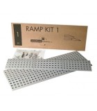 Rampe d'accès PMR amovible en kit pour fauteuil roulant