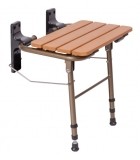 Siège de douche mural